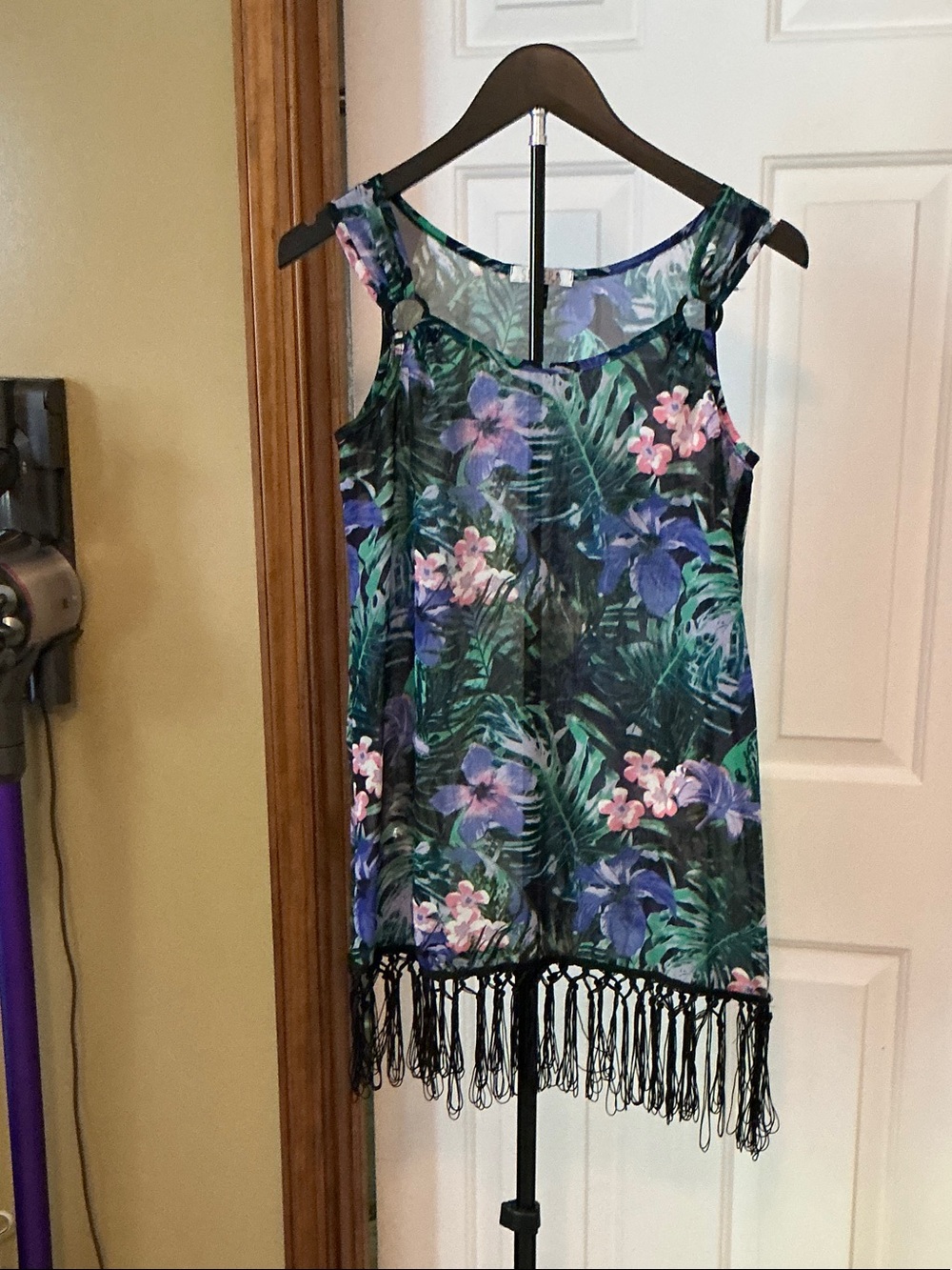 Sister sheer beach cover dress